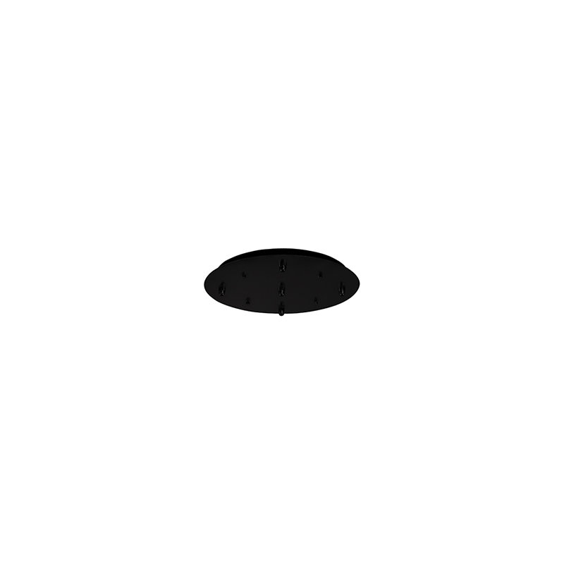 Multi-Port Canopy, Black, 1" H x 13.75" W x 11" D