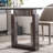 Light Gray Rectangular Sintered Stone tabletop Dining Table-284259468