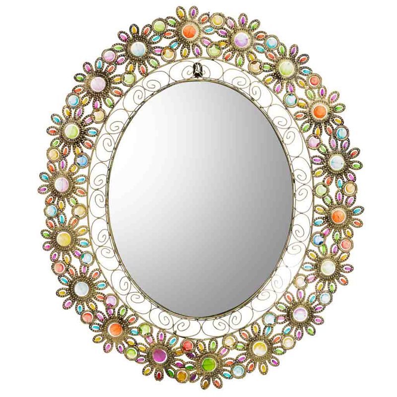Letellier Acrylic Round Mirror