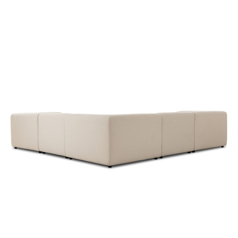 Lawndale Sectional, Fayette Cloud Polyester Blend