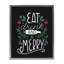 "Eat Drink and Merry Xmas", art mural par Louise Allen Designs