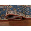 Tapis oriental transitionnel en laine noué à la main Oushak 8 x 10