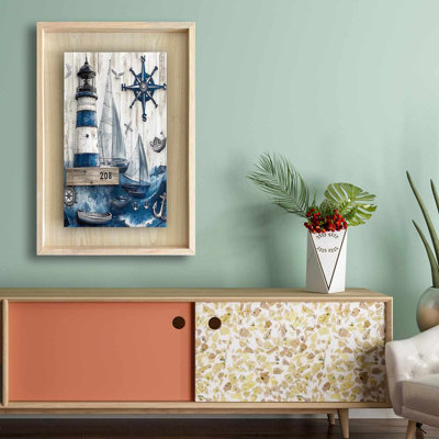 Élégante peinture décorative encadrée, 16,9 po x 24,8 po | Cadre 100% bois massif (épaisseur: 1,2 po), fond 100% bois aggloméré érable (épaisseur: 0,1 po), impression UV | Décoration murale parfaite pour la maison et le bureau