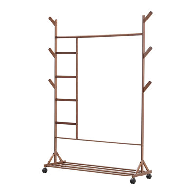Quinten 100 cm Rolling Clothes Rack