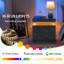 LED Nightstand with 2 Drawers-87780146