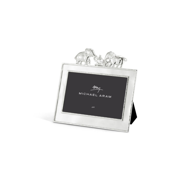 Elephant Frame 4x6, Silver