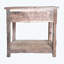 Îlot de cuisine à 2 tiroirs Rustic - l 31,5 po x L 17,5 po x H 31,5 po - Naturel