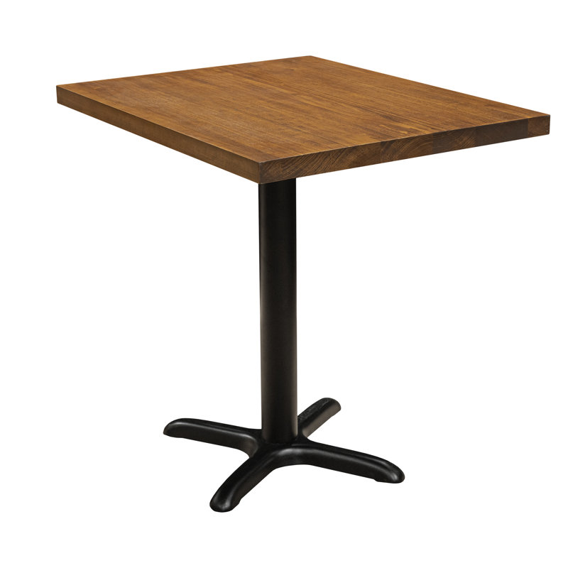 Table rectangulaire en peuplier de L 30 po, Noyer