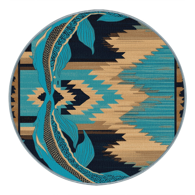 Tapis sud-ouest Ginoi Six, Rond 5 pi