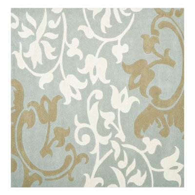 Avayah Soho Hand Tufted Wool And Viscose Floral Rug