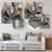 Abstract Shapes And Infinity Lines  IV - Abstract Shapes Metal Wall Art-1213693675