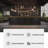 Rustic Style Bar Front Desk with Storage and Bar Counter-108517308