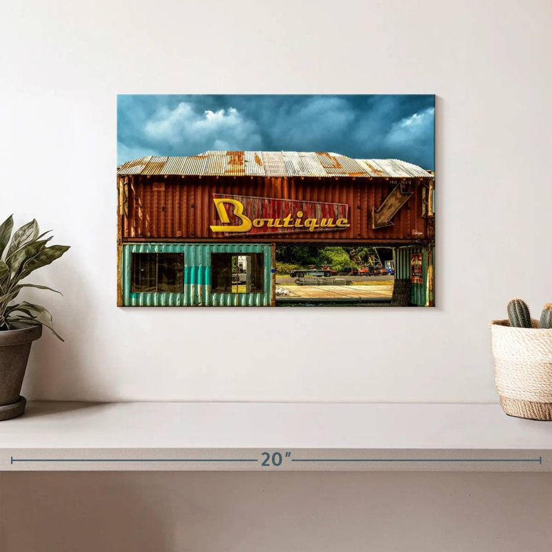 Lelar Western Container Boutique, 8" H x 12" W