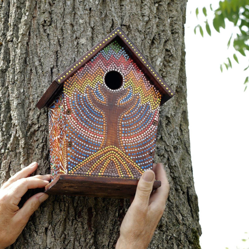 Apolinaras Hanging Birdhouse