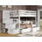 Tena Twin over Twin 3 Drawer Solid Wood Standard Bunk Beds with Stairway & 2 Under Bed Drawers-1777129279