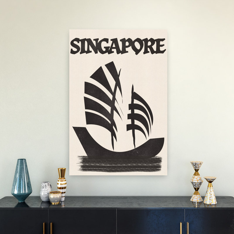 «Junk singapour», art traditionnel de la ville de l'océan