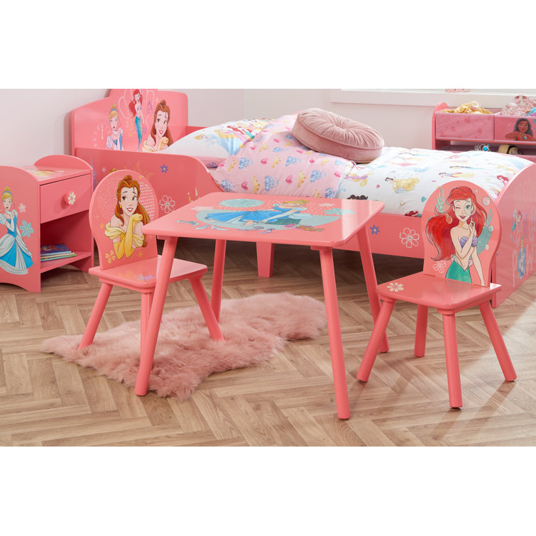 Princess Disney Table & Chairs