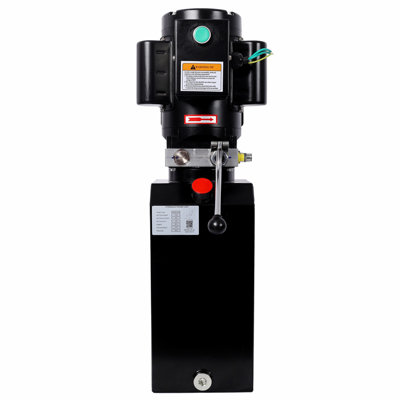 Heavy-Duty Hydraulic Power Unit for Car Lifts, AC 220V Single Phase, 10 Quart Oil Reservoir, Replacement Pump for 2-Post/4-Post Lifts & Auto Shop Equipment