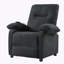 Fauteuil inclinable en tissu chenille avec massage et chauffage à 8 points, télécommande et poches de rangement latérales-550386553