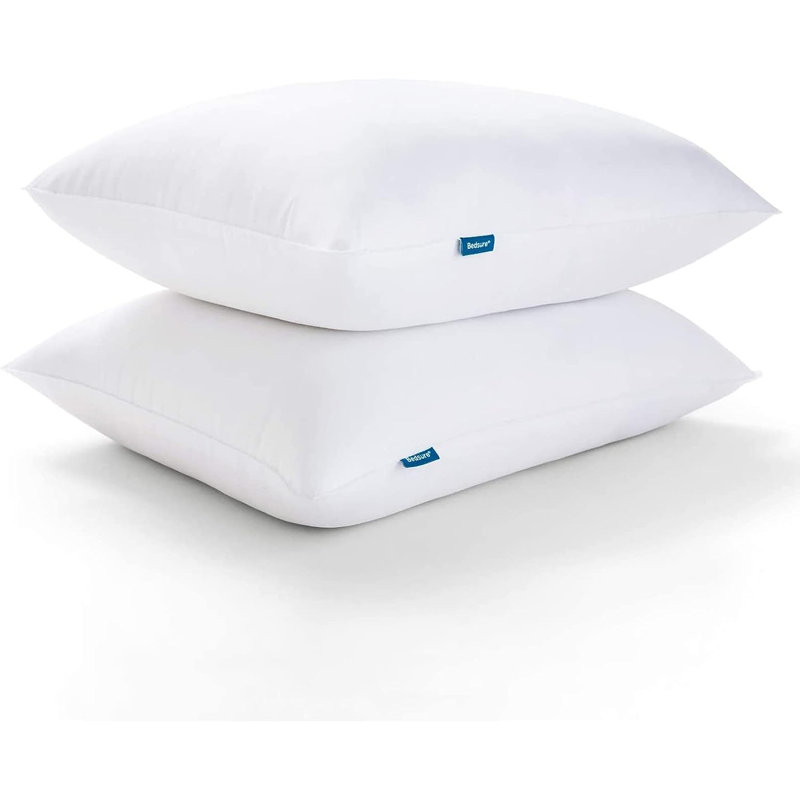 Coussins de literie moelleux et de soutien pour dormeurs latéraux et dorsaux, Standard