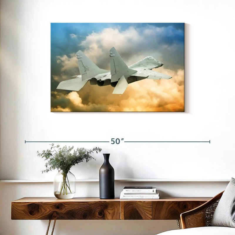 Mehar Military Aircraft, 24" H x 36" W