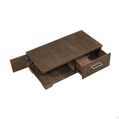 Cocktail Table Dovetail Drawer Shelf