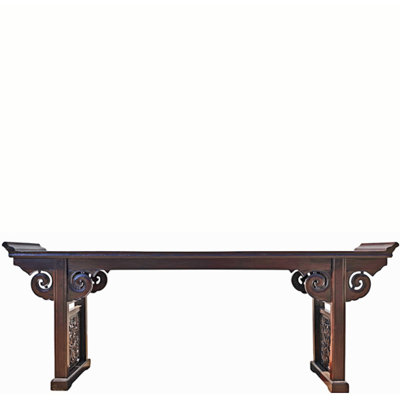 99.2 in. Solid Wood Console Table