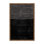 Abstract Blackened Line by  - Picture Frame Painting on Paper