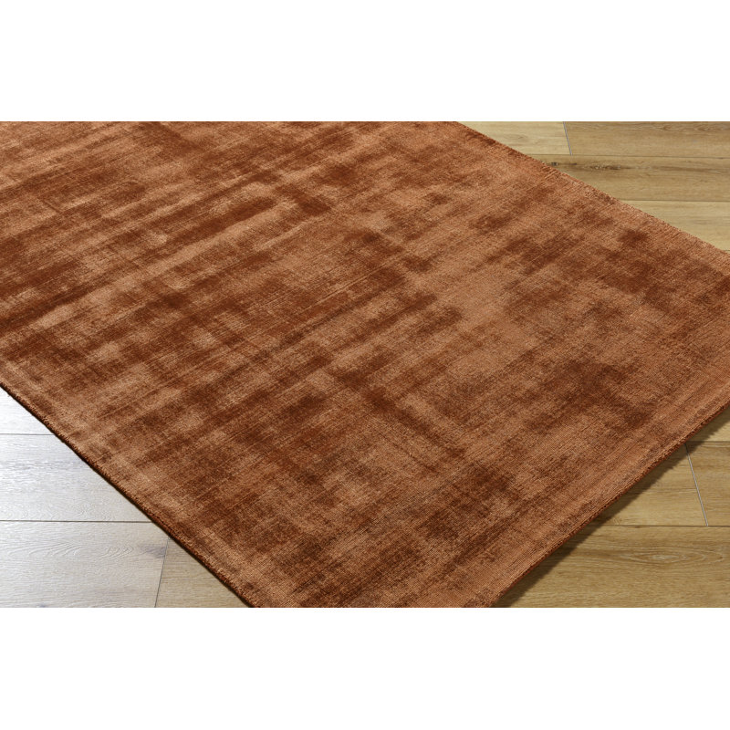 Fennel Hand Loomed Viscose Indoor Rug, Rectangle 2' x 3'