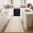 2x6 Scalloped Beige Runner Rugs for Hallway Kitchen Non Slip Washable Area Rug, Soft Low Pile Stain Resistant Non-Shedding Bow Rug Runners for Bedroom Bathroom Entryway-1942882738