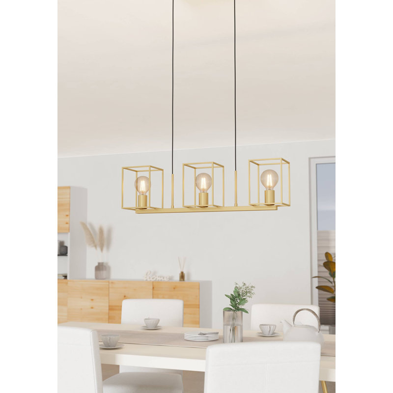Bason 3 - Light Kitchen Island Pendant