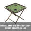 Table de bout pliante