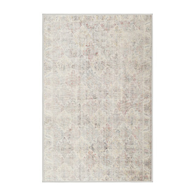 Tapis traditionnel beige clair Utta