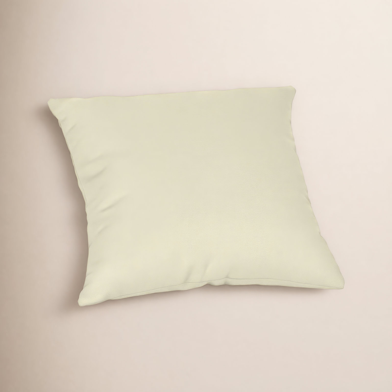  Outdoor Square Pillow Cover & Insert, 18"H x 18"W, Spectrum Eggshell Sunbrella®