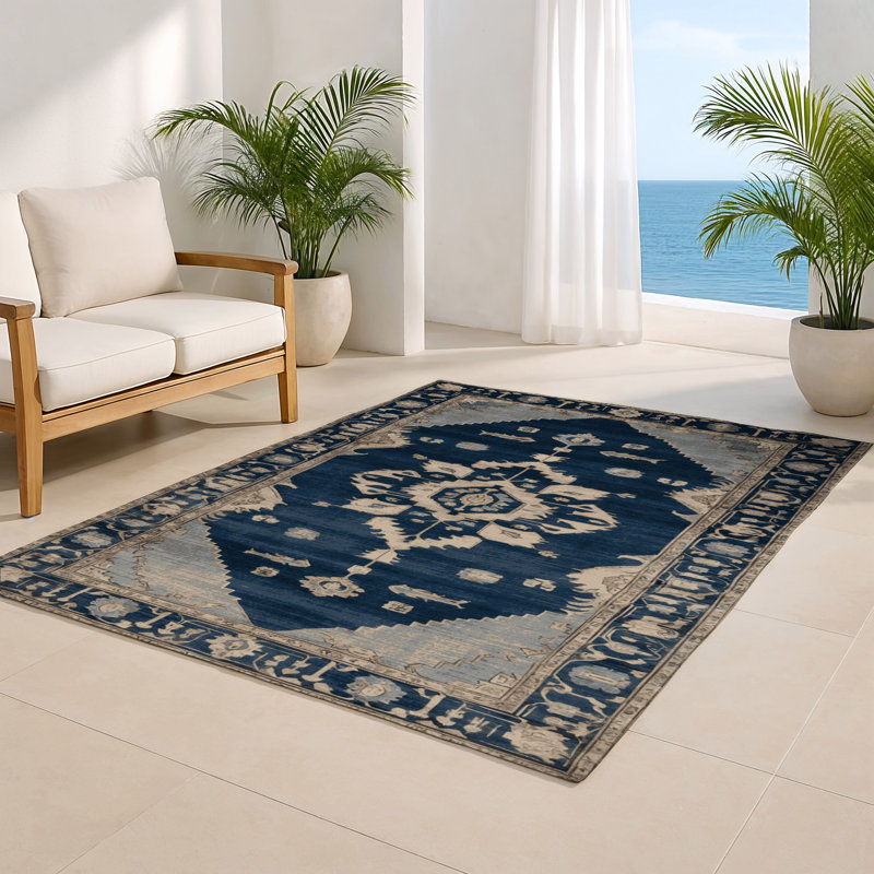Tapis gris intérieur et extérieur surteint, Rectangulaire 2 pi x 3 pi