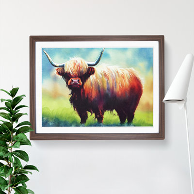 Highland Cow Vol.1 - Framed Print