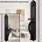 Bronze Handle With Lever And Deadbolt Reversible Entry Set