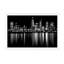 Downtown City - Floater Frame Print on Canvas-542550867-542550873