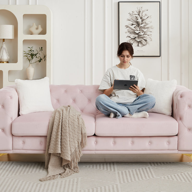 Canapé Reed, 2 Sofas, Pink