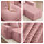 Canapé modulaire en nuage Dreamy: canapé modulaire en U à 3 places avec sièges profonds et repose-pieds amovibles - Canapé moelleux à assemblage nul-1976966399-1976966392