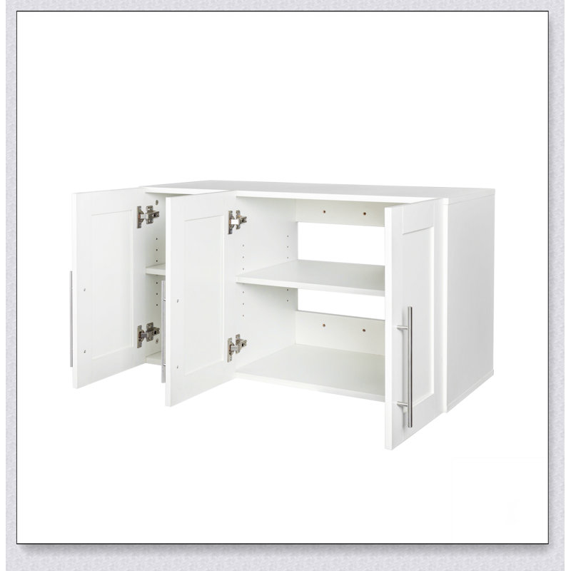 Armoire de rangement murale empilable, P 15,75 po x l 35,43 po x H 19,69 po