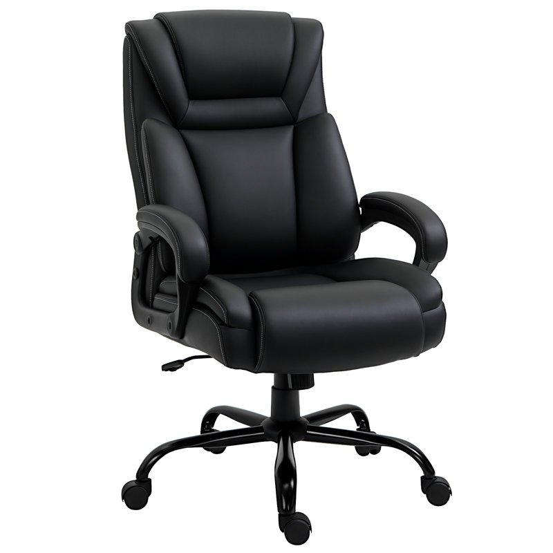 Akalya Executive Chair with Headrest, Black