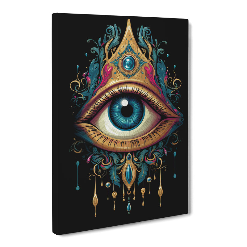 Eye Informel - Wrapped Canvas, 76cm H x 50cm W x 3cm D
