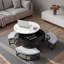 Table basse moderne à plateau relevable avec espace de rangement et 3 repose-pieds-1029360016