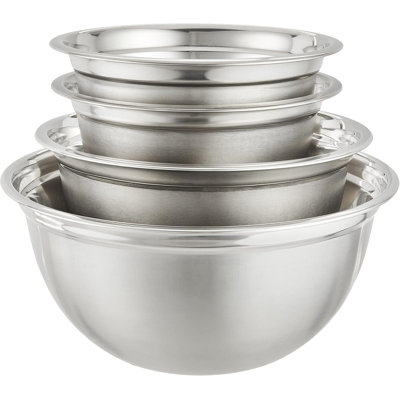 Ensemble de bol à mélanger en acier inoxydable 4 pièces ybm home