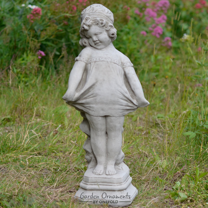 Lowe Weather Resistant Stone Garden Statue