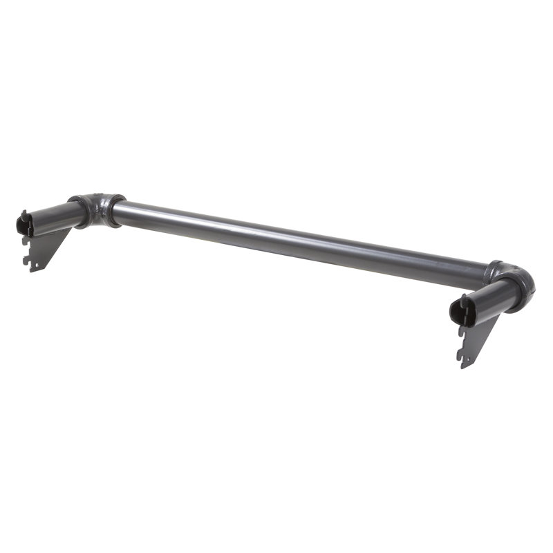 Rowley 24'' Metal Clothing Rack, Anthracite Gray
