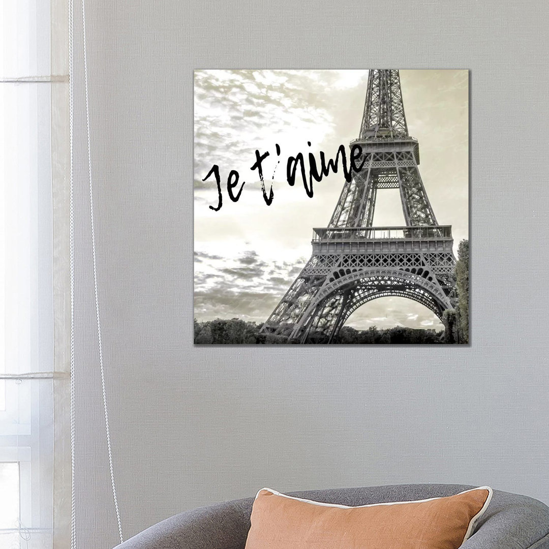 Paris Cafe 3 by Kimberly Allen - Wrapped Canvas Graphic Art