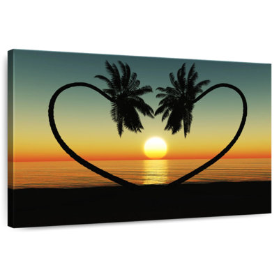 Harnek Heart Sunset