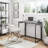 Space Saving Folding Desk - Black-155965380